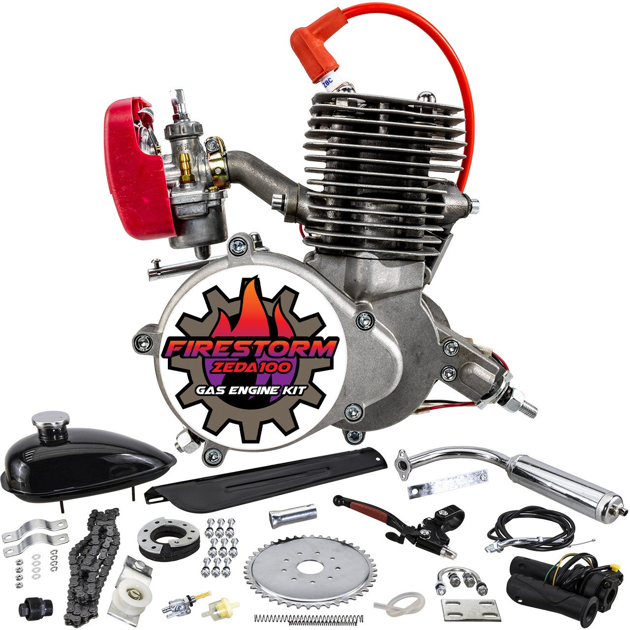 100cc 4 stroke bicycle engine kit