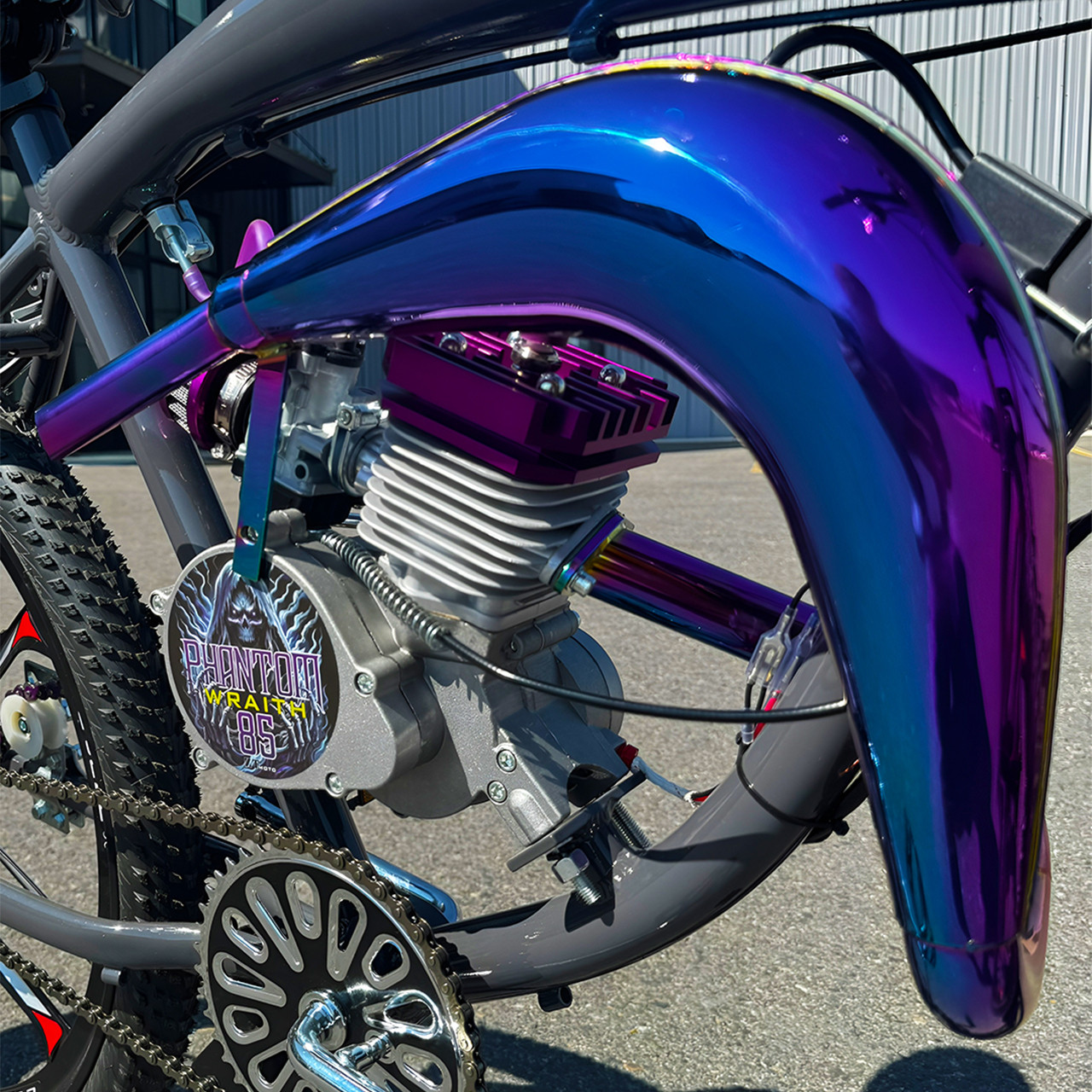 ZTMoto Phantom ZTX65 Exhaust Pipe | Bicycle-Engines