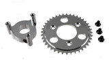 CNC Aluminum Heavy Duty Bicycle Engine Sprocket Adapter For Motorized Bikes - 40 Tooth