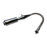 Flex Fit Motocross Muffler Flexible 2 Stroke Performance Pipe For Motorized Bicycle Engines