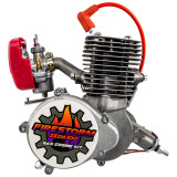 New Zeda 100 Complete 50mm Bore 2 Stroke Bicycle Engine Kit -  80cc/100cc - Firestorm Edition