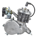 High Performance Round CNC 4 AXE Aluminum Cylinder Head For 60cc / 80cc Motorized Bike Engine