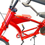 Zeda Brigand Motorized Bicycle - Engine-Ready Chopper Bike
