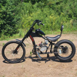 Zeda Brigand Motorized Bicycle - Engine-Ready Chopper Bike