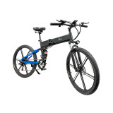 Zeda Gallatin Folding Electric Mountain Bike - 350 Watt 48 Volt eBike - 26 Inch Mag Wheels