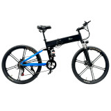 Zeda Gallatin Folding Electric Mountain Bike - 350 Watt 48 Volt eBike - 26 Inch Mag Wheels