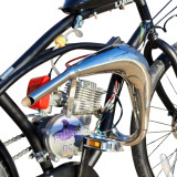 ZTMoto Phantom ZDX65 Exhaust Pipe Stainless Steel Muffler (MZ65 Replica) for Phantom 85 2 Stroke Motorized Bicycle Engines