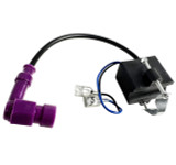 CDI ignition, purple cap, black wire, black body