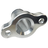 Wraith intake manifold, CNC machined white background