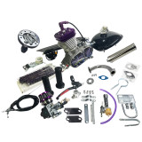 ZTMoto Phantom 85 Wraith - Complete 52mm Bore 2 Stroke Motorized Bicycle Engine Kit - True 85cc Bike Motor