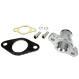 Piston port intake manifold with gasket