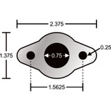 Zeda 88 Performance Expansion Chamber Exhaust Pipe Chrome Muffler (MZ65 Replica) For 2 Stroke Motorized Bicycle Engines