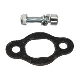 Zeda 88 Performance Expansion Chamber Exhaust Pipe Chrome Muffler (MZ65 Replica) For 2 Stroke Motorized Bicycle Engines