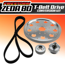 T-Belt Drive Conversion Kit For 2 Stroke Motorized Bikes / Bicycle Engines - Performance CNC Transmission