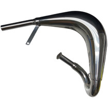 ZTMoto Phantom ZDX65 Exhaust Pipe Stainless Steel Muffler (MZ65 Replica) for Phantom 85 2 Stroke Motorized Bicycle Engines