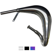 ZTMoto Phantom ZTX65 Exhaust Pipe Stainless Steel Muffler (MZ65 Replica) for Phantom 85 2 Stroke Motorized Bicycle Engines