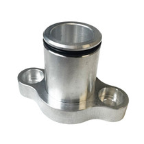 Wraith intake manifold, CNC machined white background