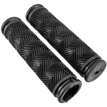 Slide On Black Rubber Grips