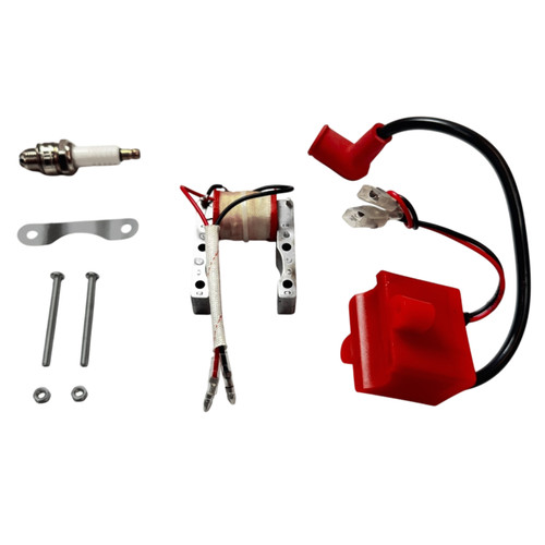 High Performance Ignition Set – CDI, Magneto, and Spark Plug - 2 Stroke Motorized Bicycle Engine High Performance Ignition Set – CDI, Magneto, and Spark Plug - 2 Stroke Motorized Bicycle Engine