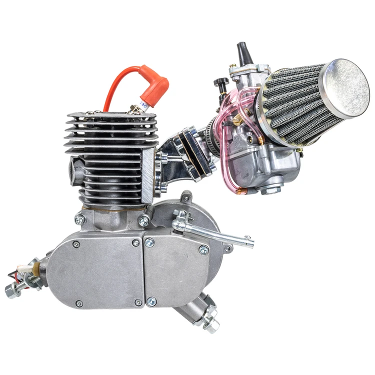 Zeda 100 Silver 2 Stroke Engine Kit, Dio Reed & OKO Carb Kit