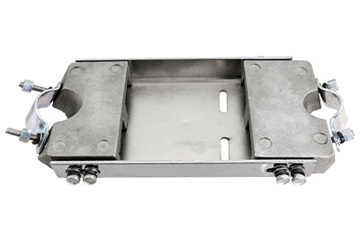 Chrome V-Frame Mounting Plate Kit