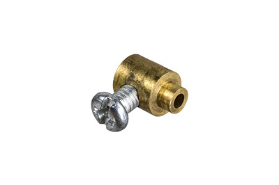 Brass Cable End with Screw