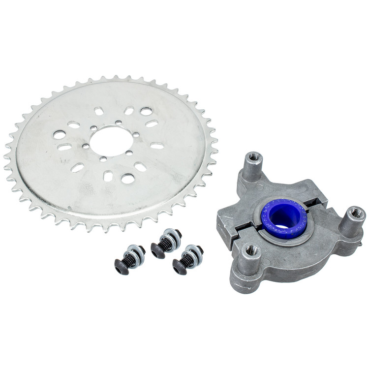 Heavy Duty Bicycle Engine Sprocket Adapter For Motorized Gas Bikes - 44 Tooth