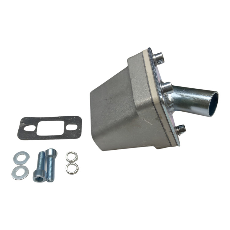 Custom Offset Intake Reed Valve Kit for Zeda 2-Stroke Bicycle Engines