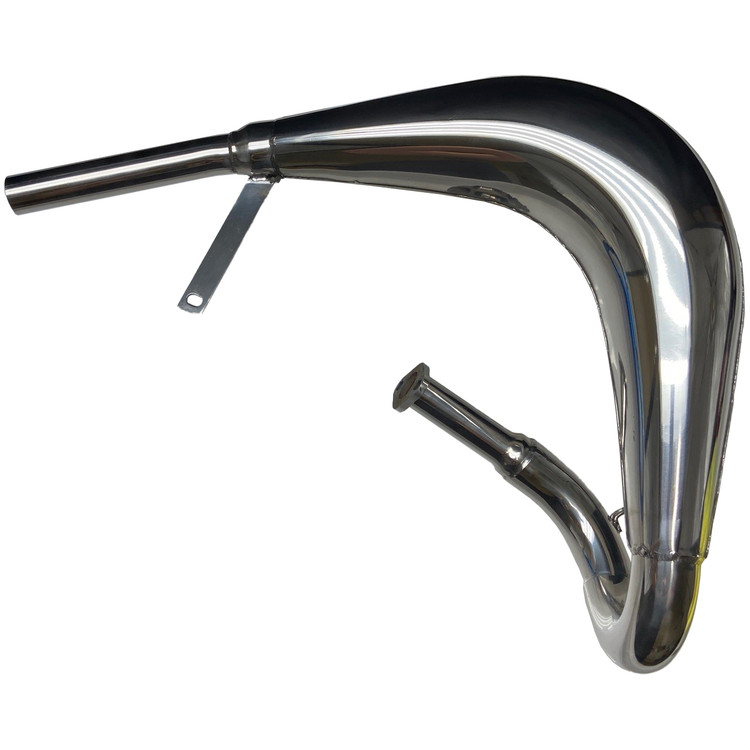 ZTMoto Phantom ZDX65 Exhaust Pipe Stainless Steel Muffler (MZ65 Replica) for Phantom 85 2 Stroke Motorized Bicycle Engines