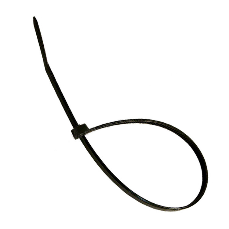 black zip tie
