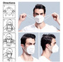 KN95 Respirator Face Mask With Ear Loops - CE Certified - FDA Registered - 10 Pack - As Low As 0.79 Each