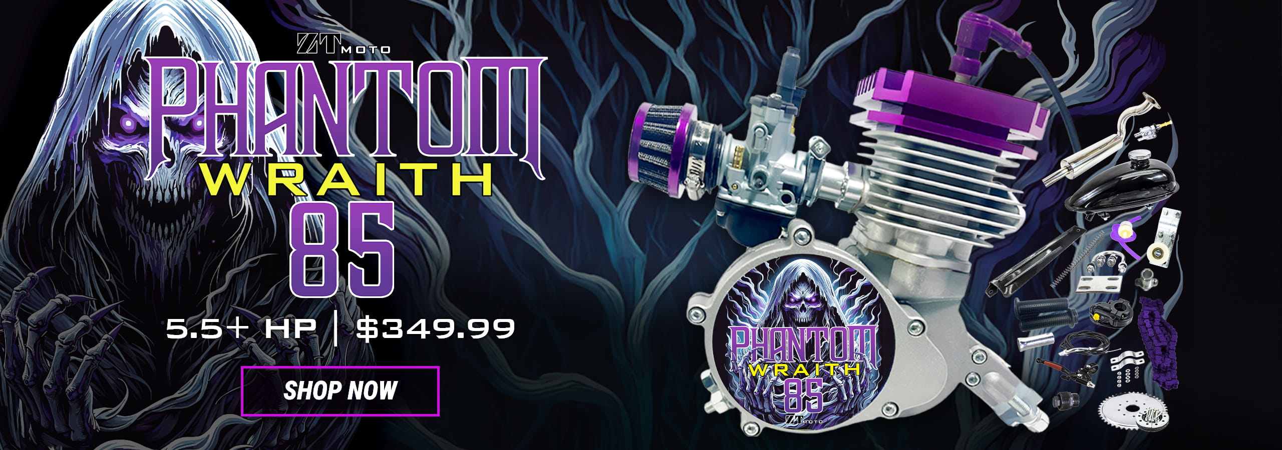 New Phantom 85 Wraith Engine Kits