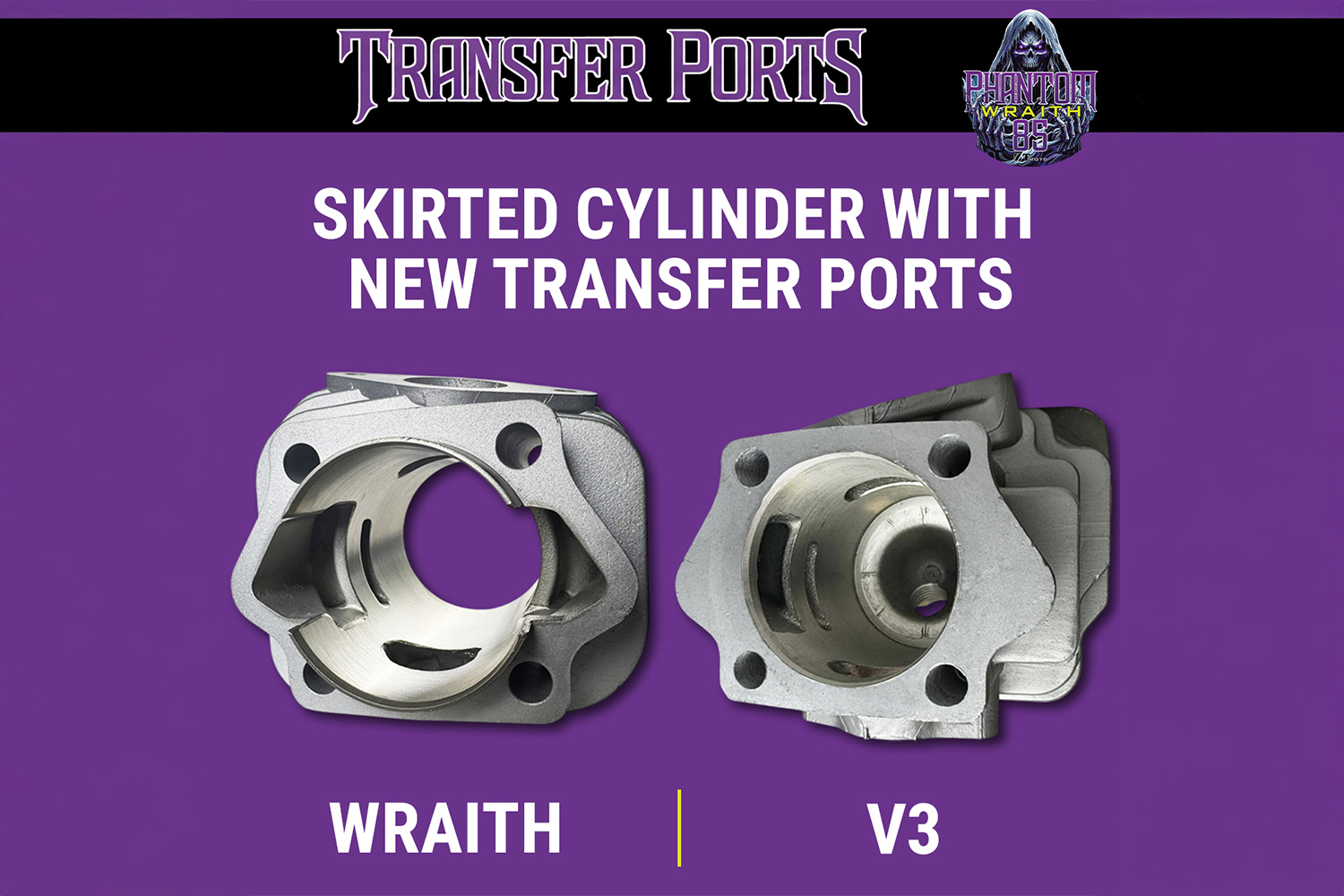 Phantom 85 Wraith transfer ports