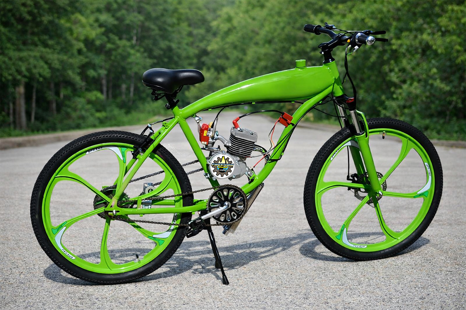 Zeda 85 build on Screaming Demon bike