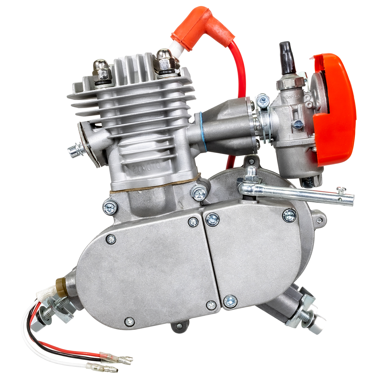ZTMoto Phantom 85 V3 - Complete 52mm Bore 2 Stroke Motorized Bicycle Engine Kit - True 85cc Bike Motor