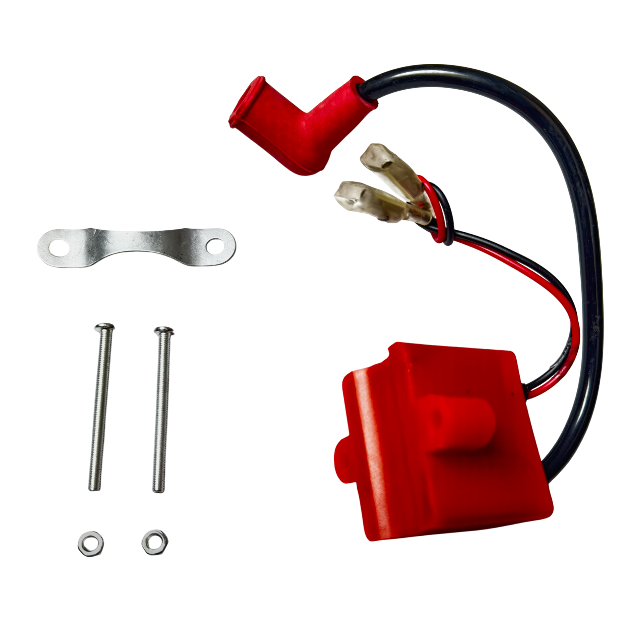 CDI engine coil and bracket