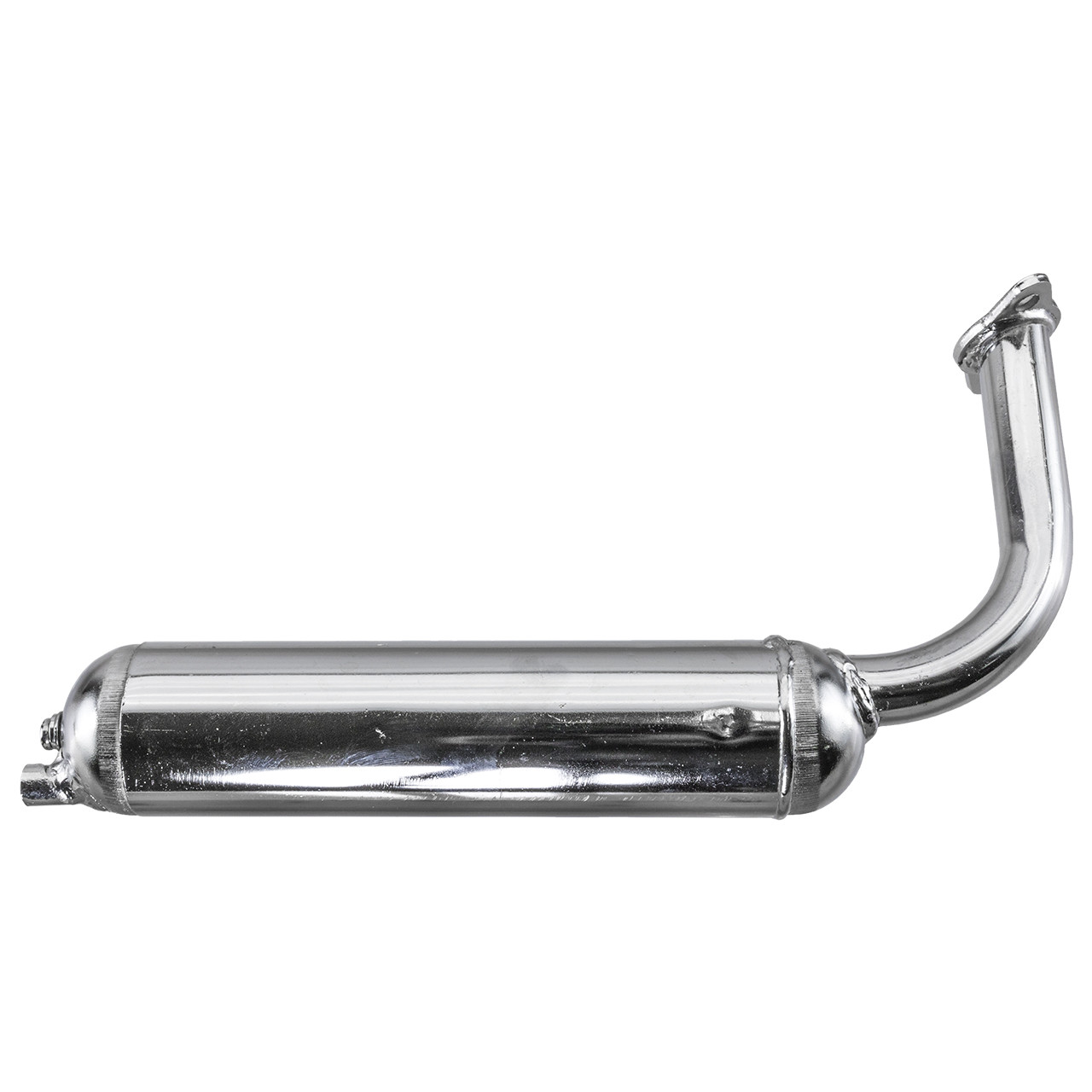 Motorized Bicycle Stroke Straight Exhaust Chrome Muffler Exhaust