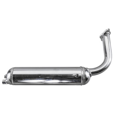 Standard Chrome Muffler 2 Stroke Exhaust Pipe