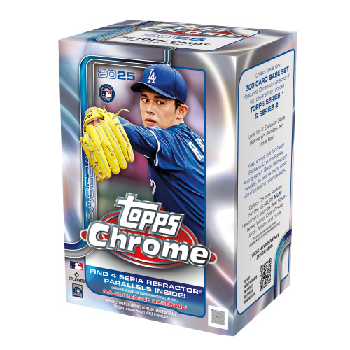 2025 TOPPS CHROME BLASTER BOX