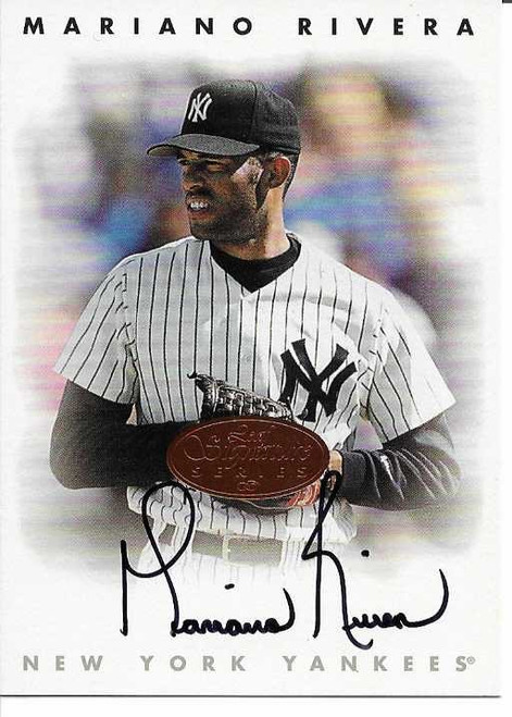 1996 Leaf Signature Series Mariano Rivera