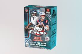 2025 Topps Chrome Football Blaster Box