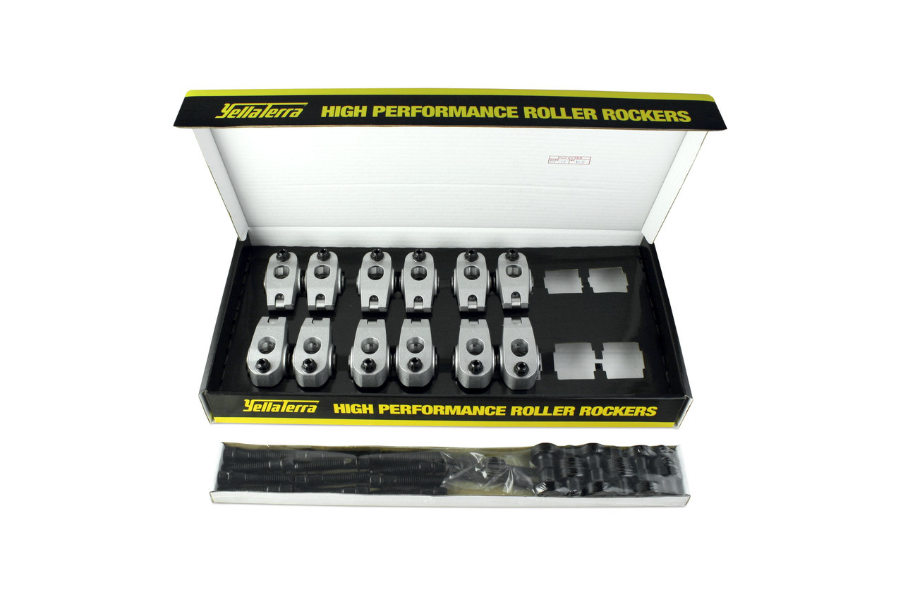 FORD6 XFLOW 1.73 7/16" ADJ PEDISTAL MOUNT PLATINUM ROLLER ROCKERS