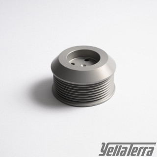 SUPERCHARGER PULLEY S/C DRIVE 8 RIB 77mm from Yella Terra.