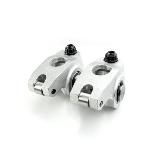 1.65 RATIO 7/16" ADJ SHAFT MOUNT HOL EFI/304 V8 PLATINUM ROLLER ROCKERS LONGER BOLTS for ALUMINIUM ENGINES