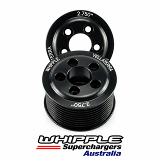 Whipple Pulley 2.750" 10Rib 5Bolt Black