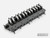 AUSTIN HEALY 100-6  1.65 ADJ SHAFT MOUNT PLATINUM ROLLER ROCKERS ON HEAD