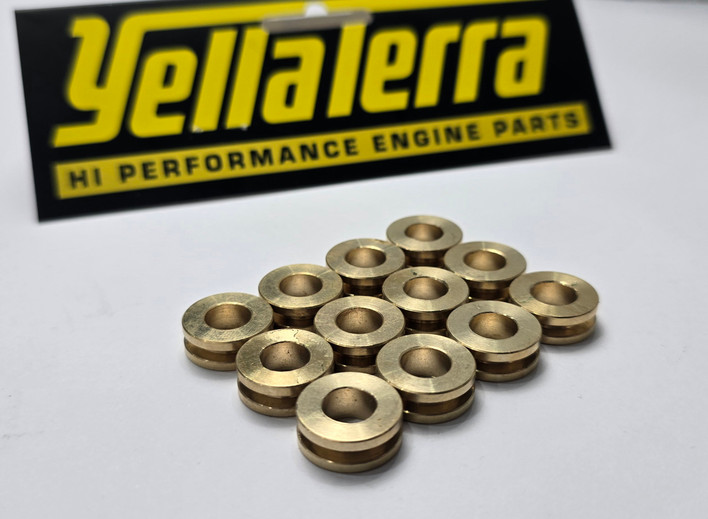 HOLDEN 6  SET OF 12 CH 0028 BRONZE GUIDEPLATE LOCATORS 