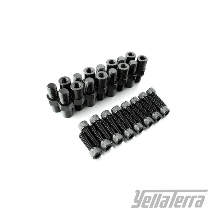 7/16"-5/16" PEDESTAL ADAPTER KIT - 16 PACK Suit Holden V8 (YT 5111) from Yella Terra