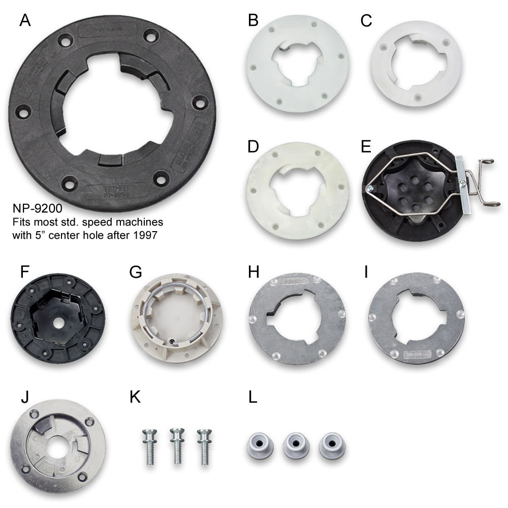Malish and Diamabrush Tool Clutch Plates