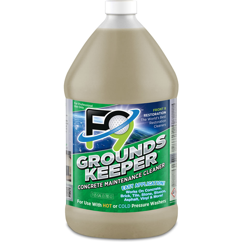 F9 GroundsKeeper | Concrete Maintenance Cleaner
